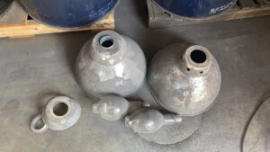 汰換下來舊水銀燈具