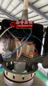 校園活動中心水銀燈改LED照明