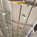 竹山延平國小，大禮堂高壓水銀燈，整改為拓普LED高效節能燈